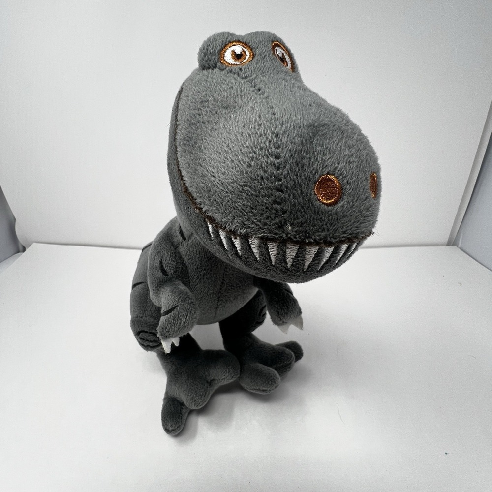 Gray T Rex Dinosaur‎ Plush Stuffed Animal 17 Inch Soft Huggable Squishy Toy Gift